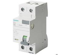 Siemens Disjoncteur différentiel 5SV3312-3 Type F 25 A 30 mA 230 V 1 + neutre 2 modules