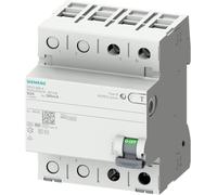 Disjoncteur différentiel type B 25A 1+N-polaire30mA 230V 4TE temporisé (5SV33224)