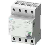 Siemens 5SV33424 Disjoncteur différentiel 4 pôles 25 A 0.03 A 400 V (5SV33424)
