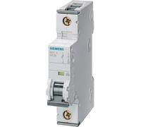 Siemens Disjoncteur de protection de circuit Tout courant DC 220V AC 230/400V 10kA, unipolaire, B, 16A 5SY51166