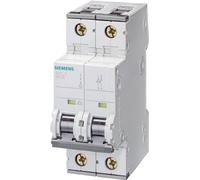 Disjoncteur Siemens 400 V, 6 kA, bipolaire, série B, 20 A, profondeur 70 mm, référence 5SY62206
