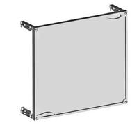 Siemens 8GK45013KK21 ALPHA 160 DIN, Leerfeldabdeckungs-Einbausatz avec Stutzer, RAL7035 H=450 B=500 Kit de disjoncteurs plastique