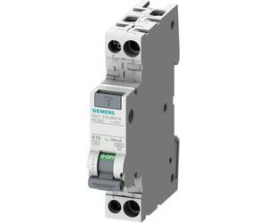 SIEMENS AG FI/LS disjoncteur 2p B16 0,03A 230V A 6kA 1TE