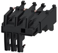 Siemens Bloc de connexion 3RA2911-2AA00 compatible 3RV2011/3RT201 Connecteur à ressort Noir