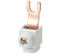 Siemens 5SH5328 Borne dalimentation isolée pour 1,5 mm2 à 25mm2 dans le guidage de la chaussure de fourche Borne dalimentation 10 pc(s)