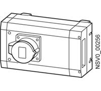 Siemens BVP:034281 Boîte de sortie de Siemens BD01-AK2X/CEE325S18 Coffret de dérivation gris clair 32 A 400 V/AC 1 pc(s)