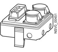 Siemens BVP:047231 BD2-AK1/2CEE16 3A161 Coffret de dérivation gris clair 3 pôles 16 A 230 V/AC 1 pc(s)