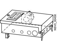 Siemens BVP:203142 Boîte de sortie de Siemens 32A 3 pôles S33 + 1x5br BD2-AK2X Coffret de dérivation gris clair 3 pôles 32 A 400