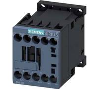 Siemens Contacteur, 24 VDC, 3 NO, 1 NO, bornes à vis (3RT20161FB41)
