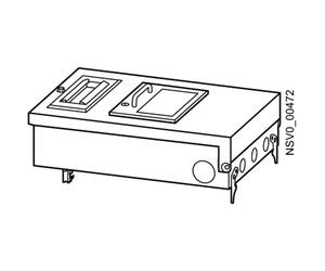 Siemens Dig.Industr. Boîte de sortie BD2-AK3X/GSTZ00 BVP:203163