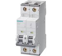 Siemens Disjoncteur de protection de circuit 400V 6kA, 2 pôles, C, 20A, P=70mm 5SY62207