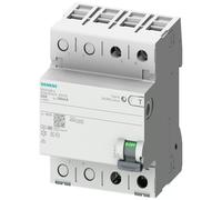 Siemens Disjoncteur différentiel, 2 pôles, type B, temporisation courte, In : 16 A, 30 mA 5SV33214