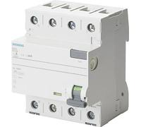 Siemens Disjoncteur différentiel 4 pôles 25 A 400 V 5SV3342-6KL (5SV3342-6KL)