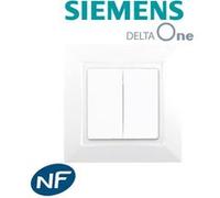 Double va-et-vient Blanc Siemens DELTA ONE