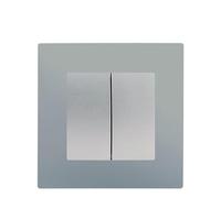 SIEMENS - Double Va Et Vient Silver Delta Viva - Plaque Silver