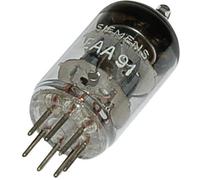 Siemens EAA/EB 91 = 6 AL 5 Tube électronique Diode double 420 V 9 mA Nombre de pôles: 7 Culot: miniature Contenu 1 pc(s)