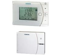 Siemens Thermostat d'ambiance REV24RF/SET-X – Numérique programmable, horloge hebdomadaire, sans fil