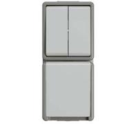 Siemens Gamme dinterrupteurs Interrupteur pour gamme Delta gris 5TA4815 1 pc(s)