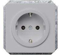 Siemens Gamme d'interrupteurs Prise de courant Delta argent 5UB1467 1 pc(s)