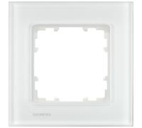 Siemens Gamme d'interrupteurs simple Cadre Delta blanc 5TG12011 1 pc(s)