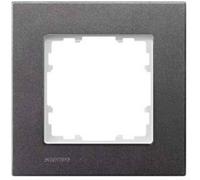 Siemens Gamme d'interrupteurs simple Cadre Delta carbone 5TG11112 1 pc(s)