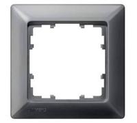 Siemens Gamme d'interrupteurs simple Cadre Delta carbone 5TG25516 1 pc(s)