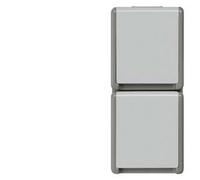 Siemens Gamme d'interrupteurs x2 gris 5UB4723 1 pc(s)