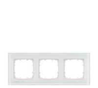 Siemens Gamme d'interrupteurs x3 Cadre Delta blanc 5TG12031 1 pc(s)