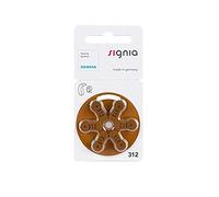 Siemens Hearing Aid Batteries Size 312 10 packs of 6