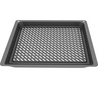 Siemens HZ629070, Air Fry et plaque de cuisson, plaque de friture à air chaud en acier émaillé, pour four de 60 cm et 45 cm avec fonction Air Fry, friture faible en graisse, passe au lave-vaisselle