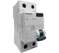 SIEMENS Interrupteur différentiel 25A 2P 300mA Type AC VDE Interrupteur Fi RCD 5749