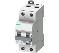 Siemens Interrupteur FI/LS 2P 2TE, 16A 5SU1326-6FP16 (5SU13266FP16)