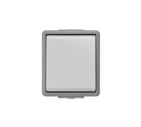 Siemens Interrupteur universel, Bouton + interrupteur, Gris