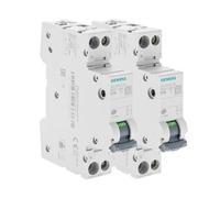 SIEMENS - Lot De 2 Disjoncteurs Phase + Neutre 10A