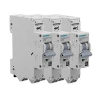 SIEMENS - Lot De 3 Disjoncteurs Auto P+N 2A
