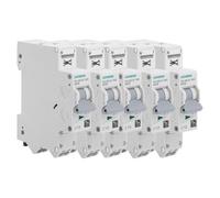 Siemens - Lot De 5 Disjoncteurs Auto P+N 10A