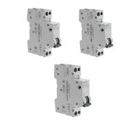 SIEMENS - Lot De 6 Disjoncteurs Modulaires Ph+N - 2×10A, 2×16A, 2x20A | Protection complète, format compact 1 module, double sécurité thermique et électromagnétique, conforme IEC/EN 60898