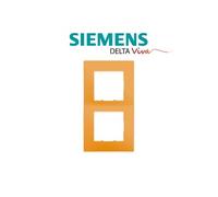 Siemens - plaque double orange siemens delta viva G
