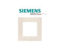 Siemens - plaque simple beige delta viva siemens beige G