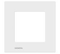 Siemens - plaque simple blanc delta viva siemens blanc G