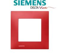 Siemens - Plaque Simple Rouge Siemens DELTA VIVA