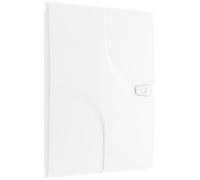 Porte Blanche pour tableau électrique 2 rangées