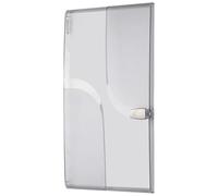 Porte transparente pour tableau électrique 3 rangées