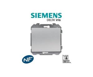 Siemens - poussoir aluminium delta iris siemens