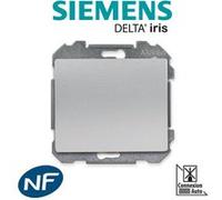Siemens - poussoir aluminium delta iris siemens