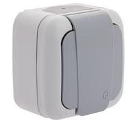 SIEMENS - Prise Étanche 2P+T Gris IP54 Connexion Automatique