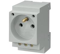 Siemens Gamme d'interrupteurs Prise de courant Delta gris 5TE6803 1 pc(s)