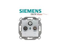 Siemens - prise tv fm sat silver delta viva