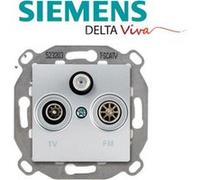 Siemens - prise tv fm sat silver delta viva G