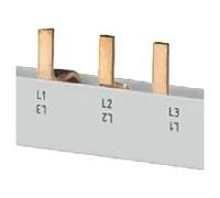 Siemens Rail collecteur de broches, 16 mm², connecteur 3p+N, compact, 1 pôle, sans contact, 12 TE